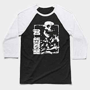 Husker Du Skull Fanart Baseball T-Shirt
